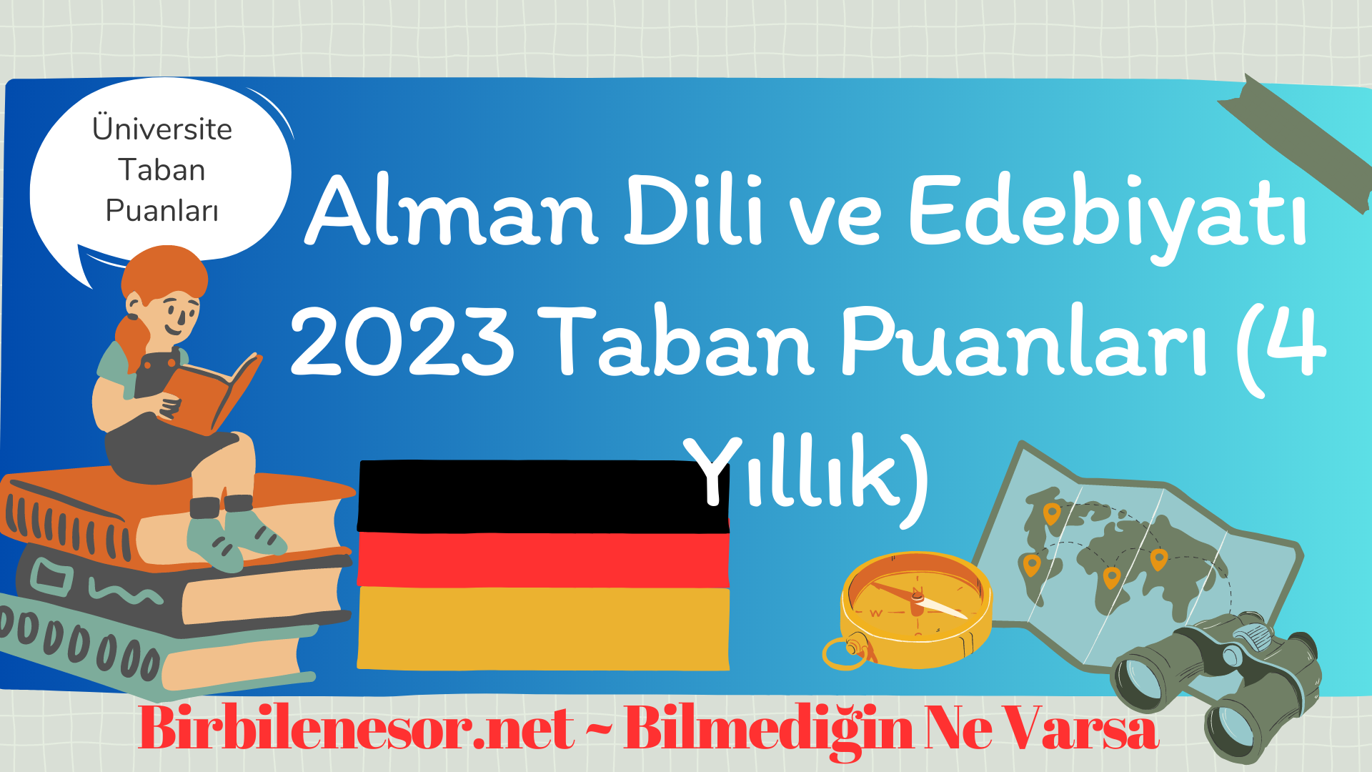 Alman Dili ve Edebiyatı 2023 Taban Puanları (4 Yıllık)
